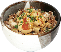 サイドメニュー味玉丼